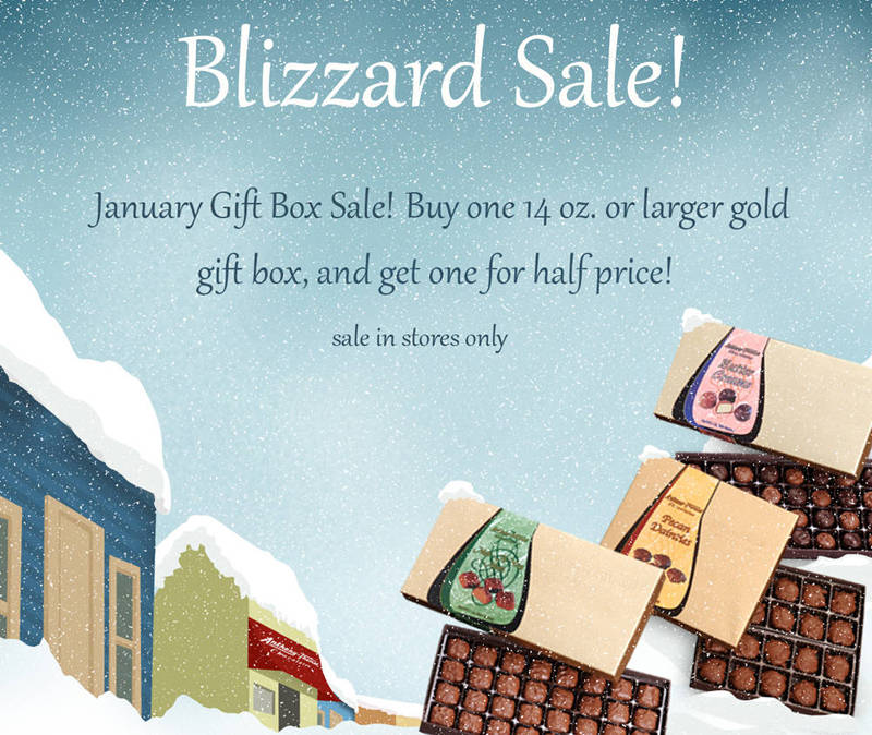 Kenneth Gomez Art A-T Blizzard Box Sale Ad