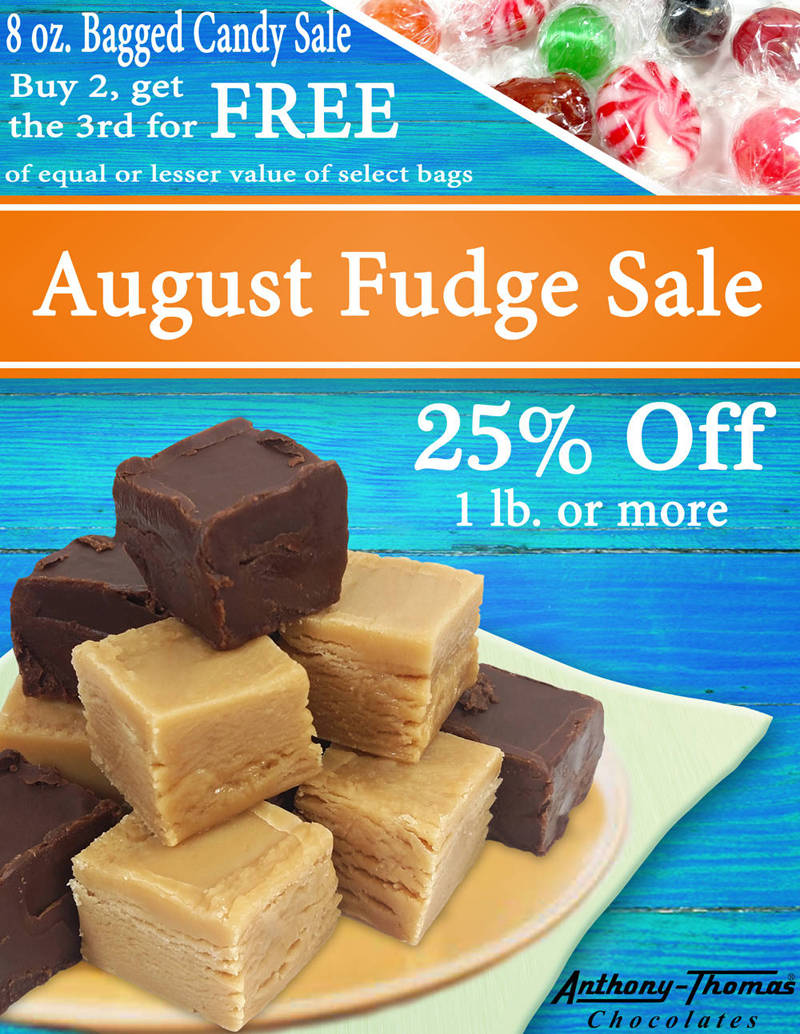 Kenneth Gomez Art A-T Fudge Sale Ad